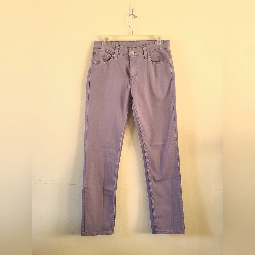 Levi's 511 Purple Jeans